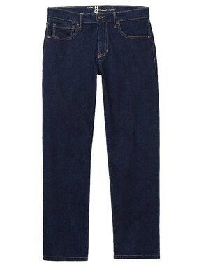 New! Mutual Weave Bootcut Blue Jeans Men's 34x34 Indigo Rinse Stretch Denim